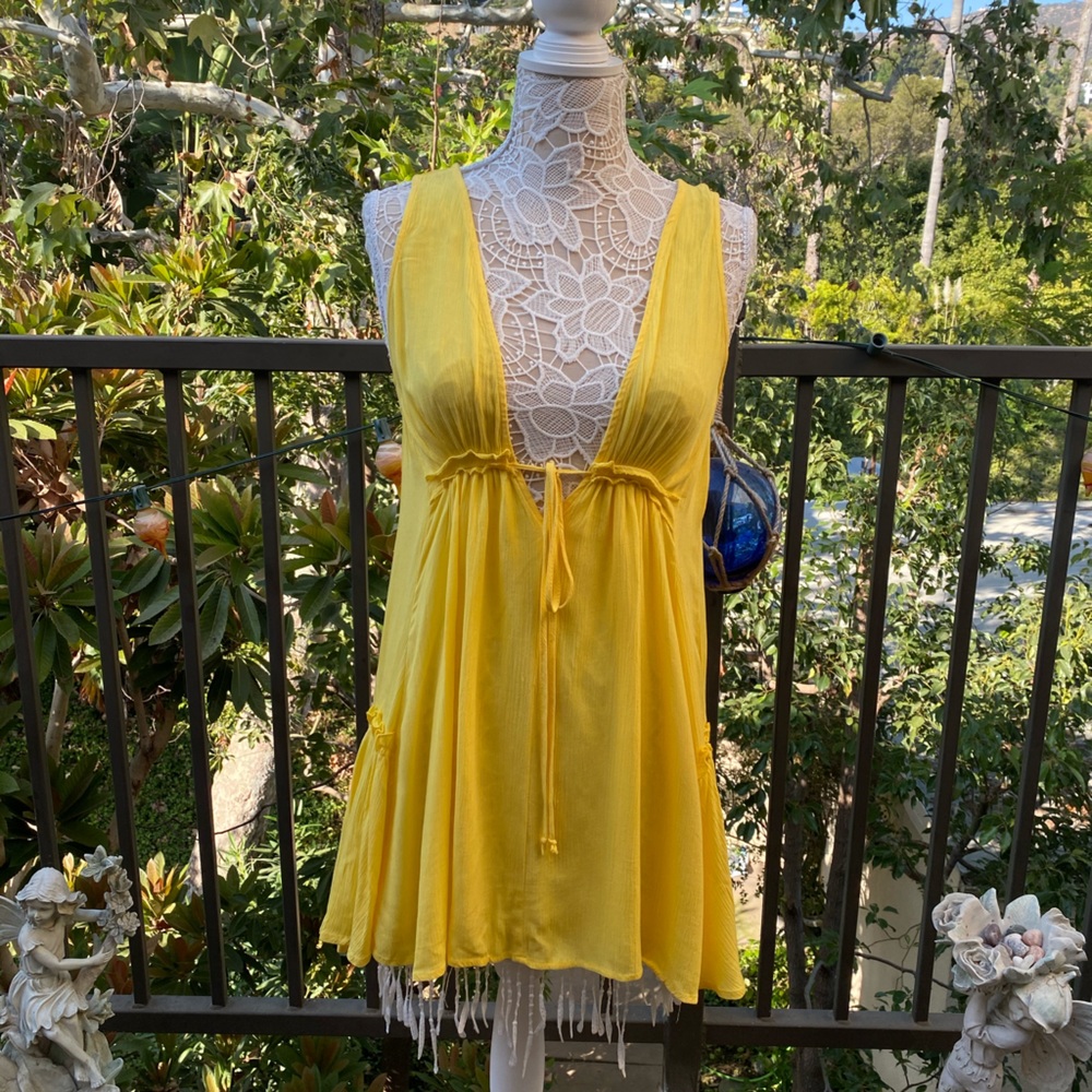 Forever 21 Yellow Summer Dress